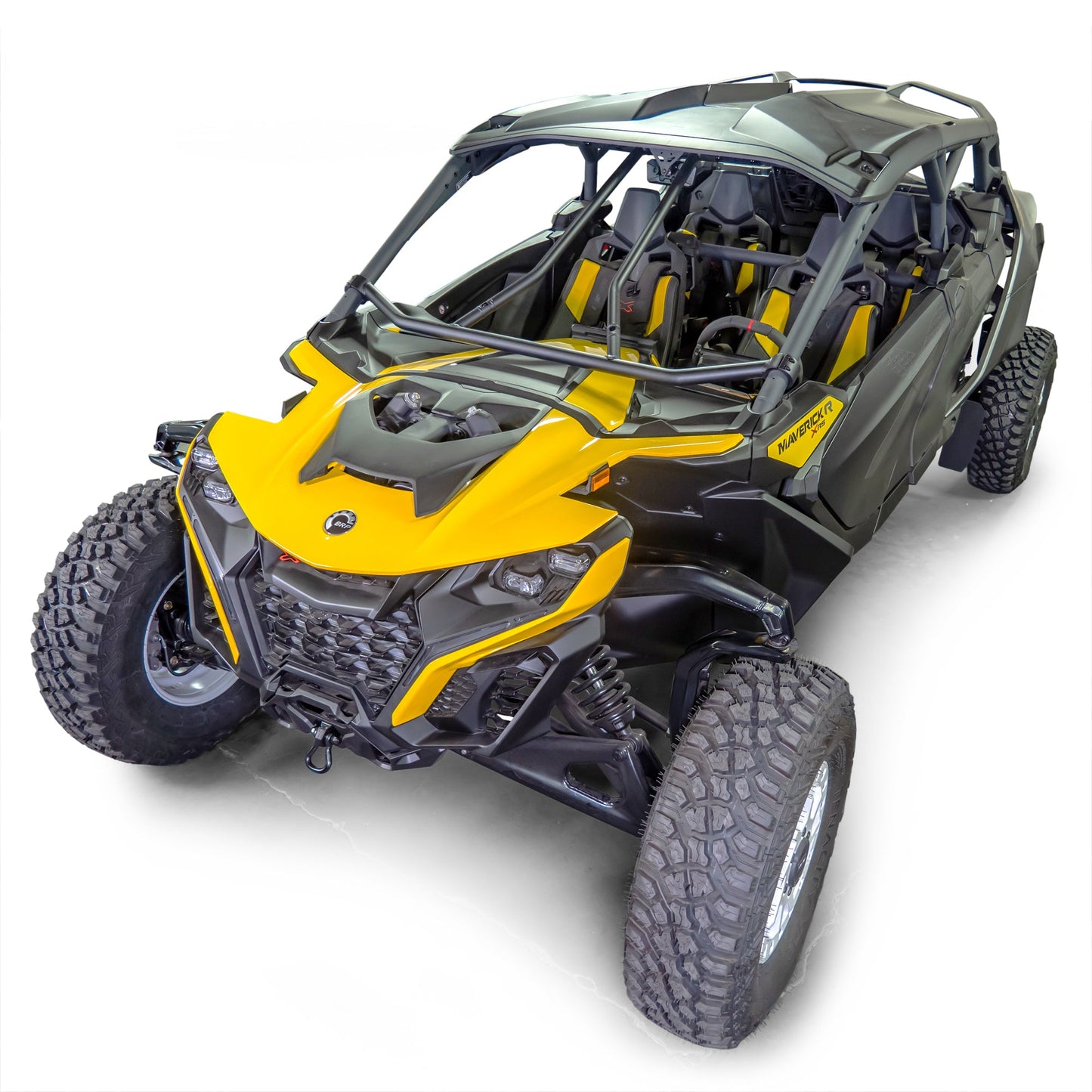 Heavy duty front intrusion bar for Can-Am Maverick R 2024+, steel construction