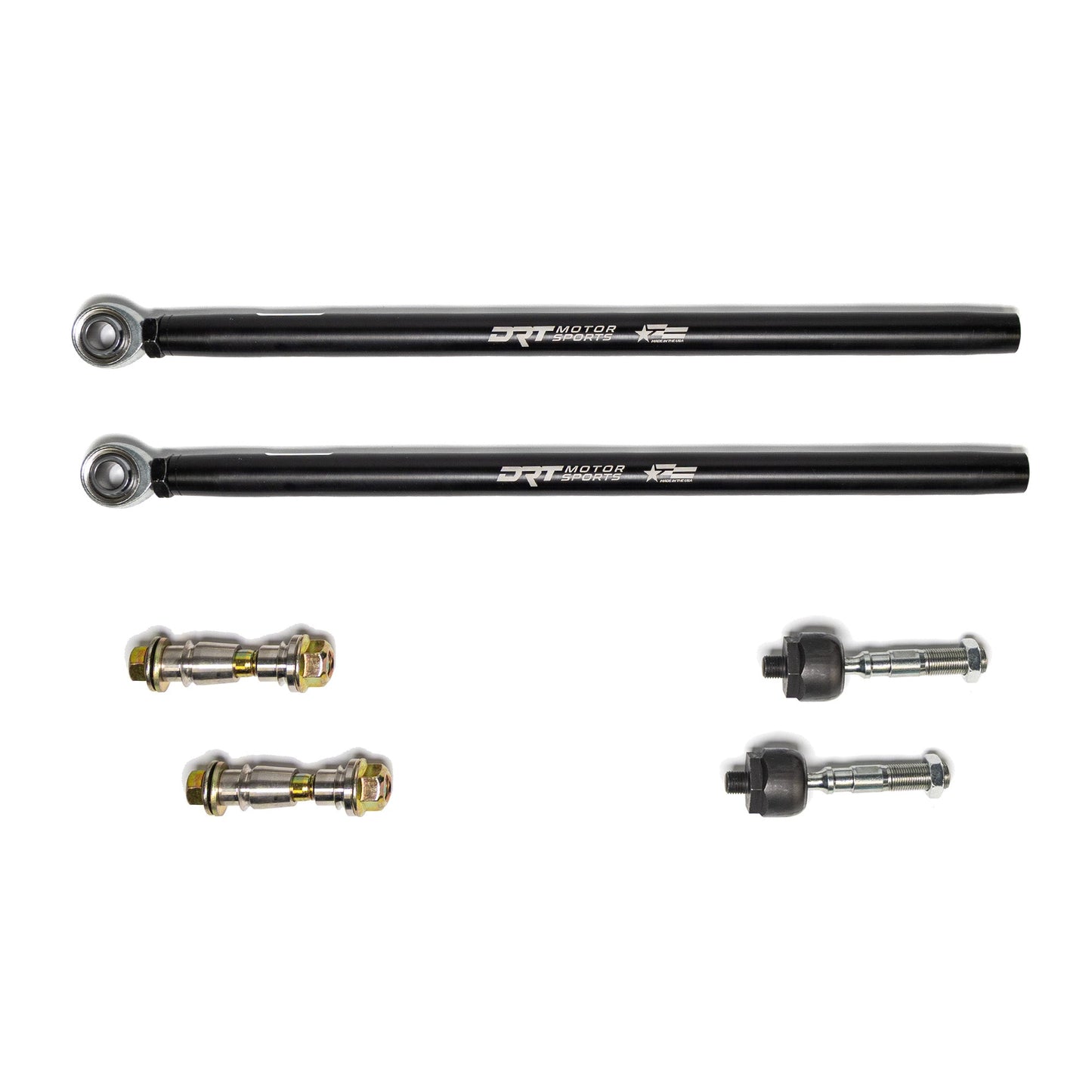 DRT Motorsports Barrel UHD Billet Aluminum Tie Rod Kit 72" Tie Rods for Xpedition/Ranger 1500
