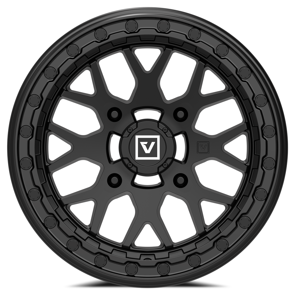 Valor V07 BEADLOCK 15X7 +25MM 4X137 SATIN BLACK