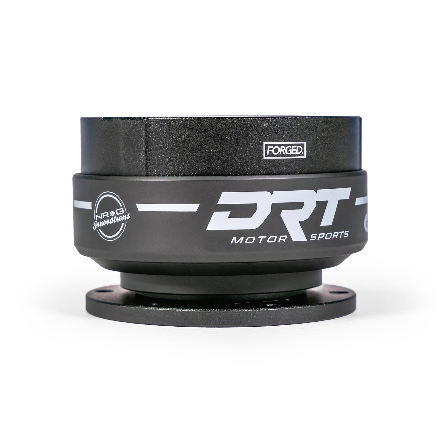 DRT Motorsports universal quick release steering adapter close-up finish
