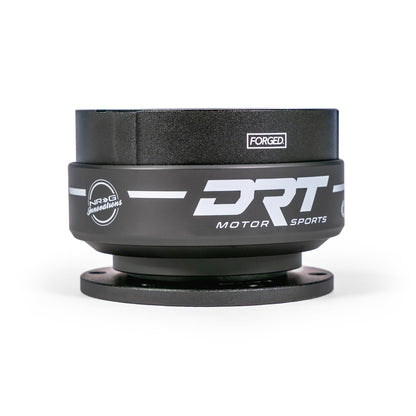 DRT Motorsports universal quick release steering adapter close-up finish