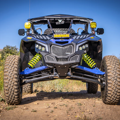 Can-Am X3 2017+ ABS Fenders (Front) Front view