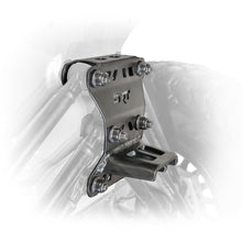 DRT Can Am Maverick X3 2017+ Dual Sheer Radius Rod Plate Front side view