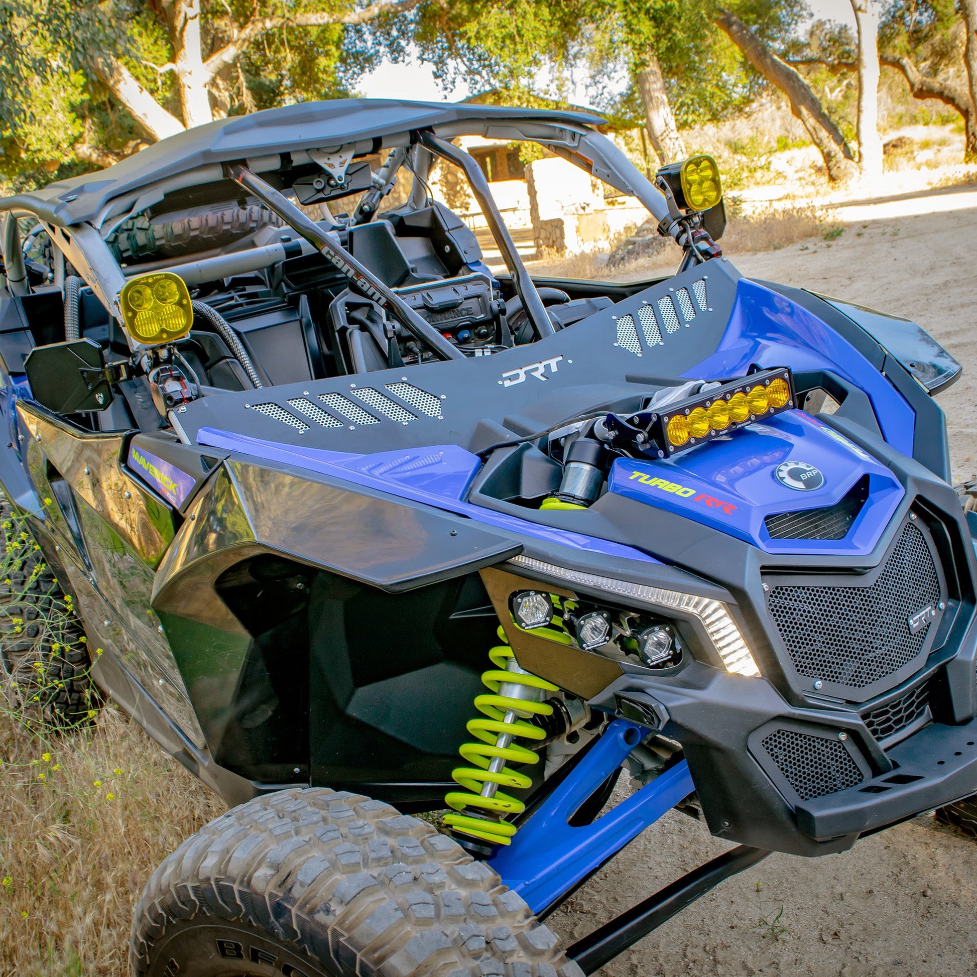 DRT Can Am Wind Diffuser Maverick X3 2017+ Front view
