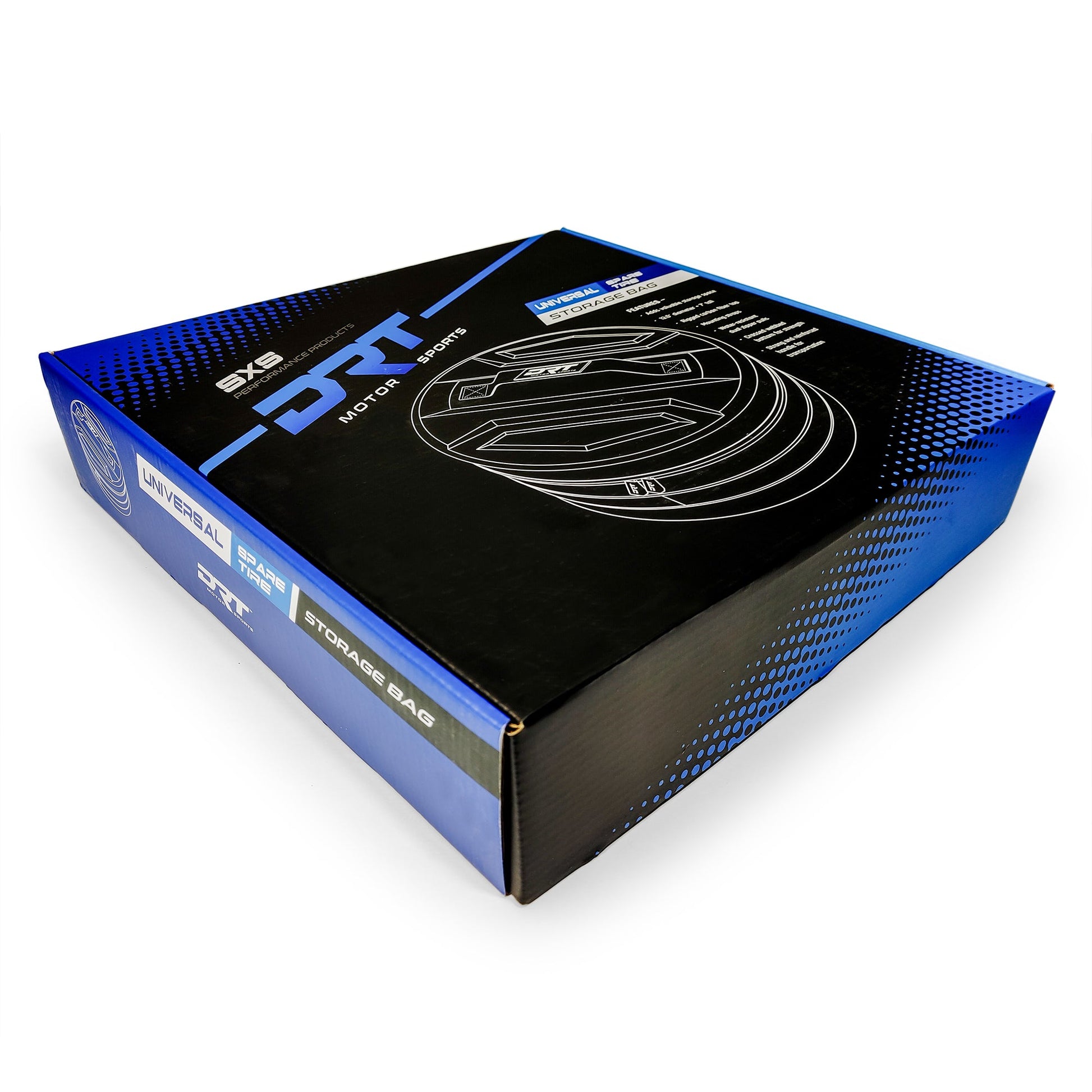 Box of a side by side spare tire storage bag