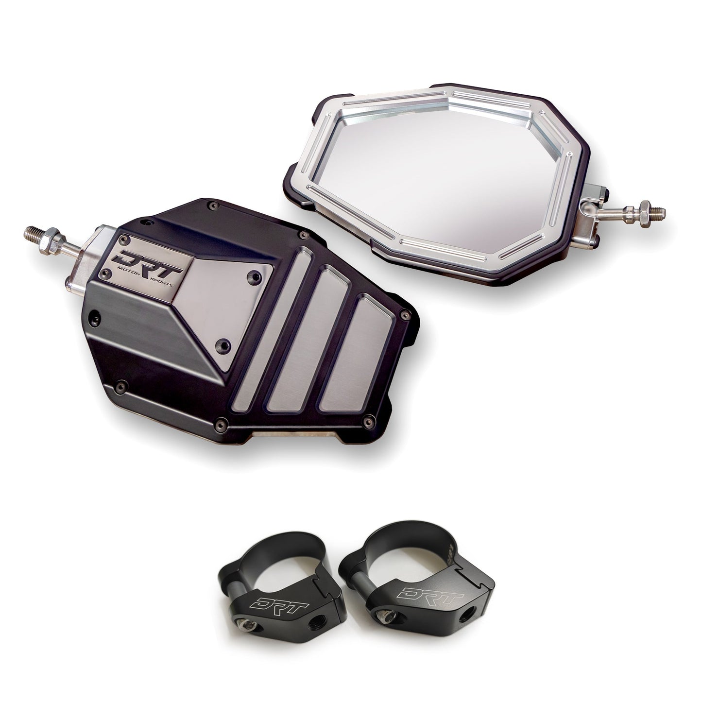 DRT Billet Aluminum Tactical Convex Side Mirror Set