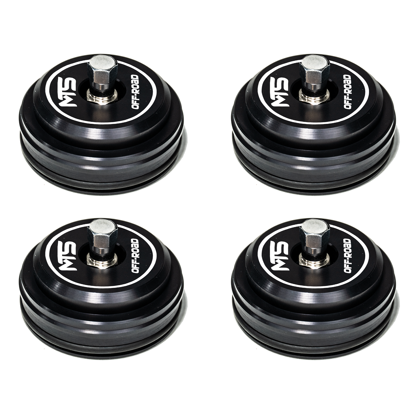 MTS Off-Road Schrader Valve Reservoir Caps for Fox Shocks UTV upgrade
