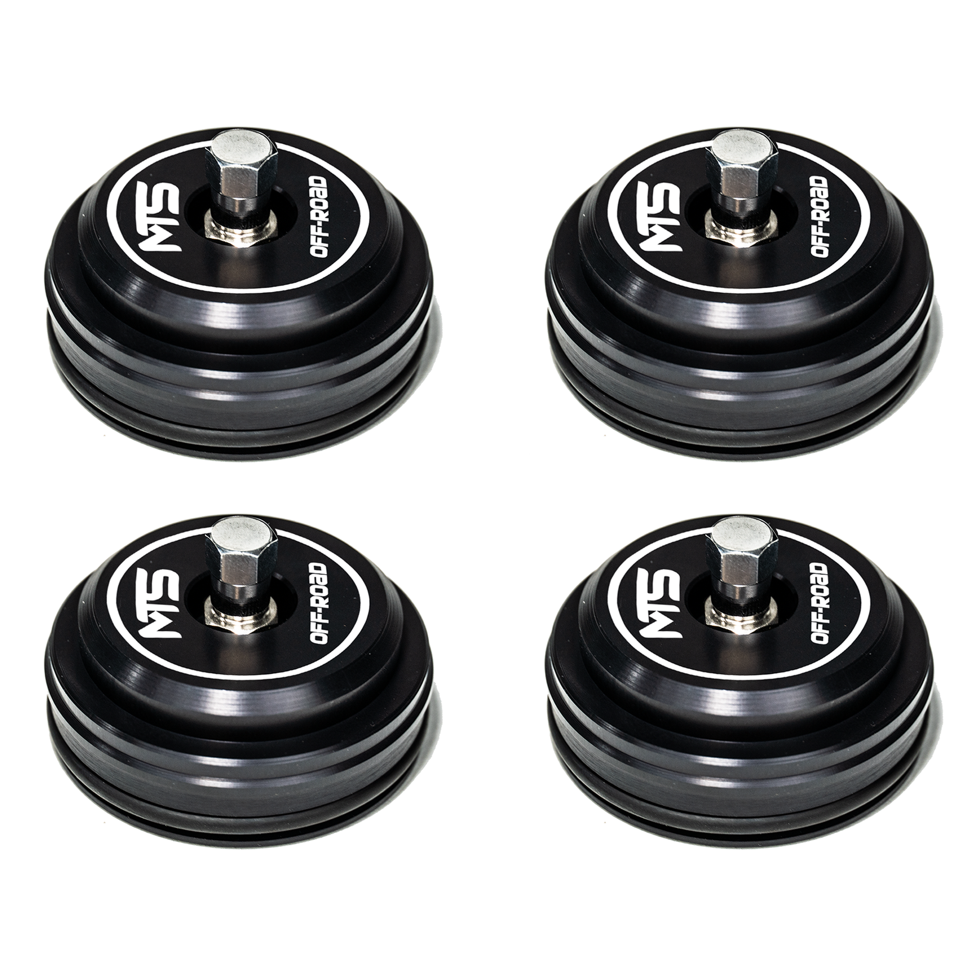 MTS Off-Road Schrader Valve Reservoir Caps for Fox Shocks UTV upgrade