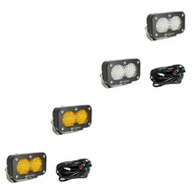 Baja Designs S2 Sport LED Light Pods - Amber/Clear (Set of Both)