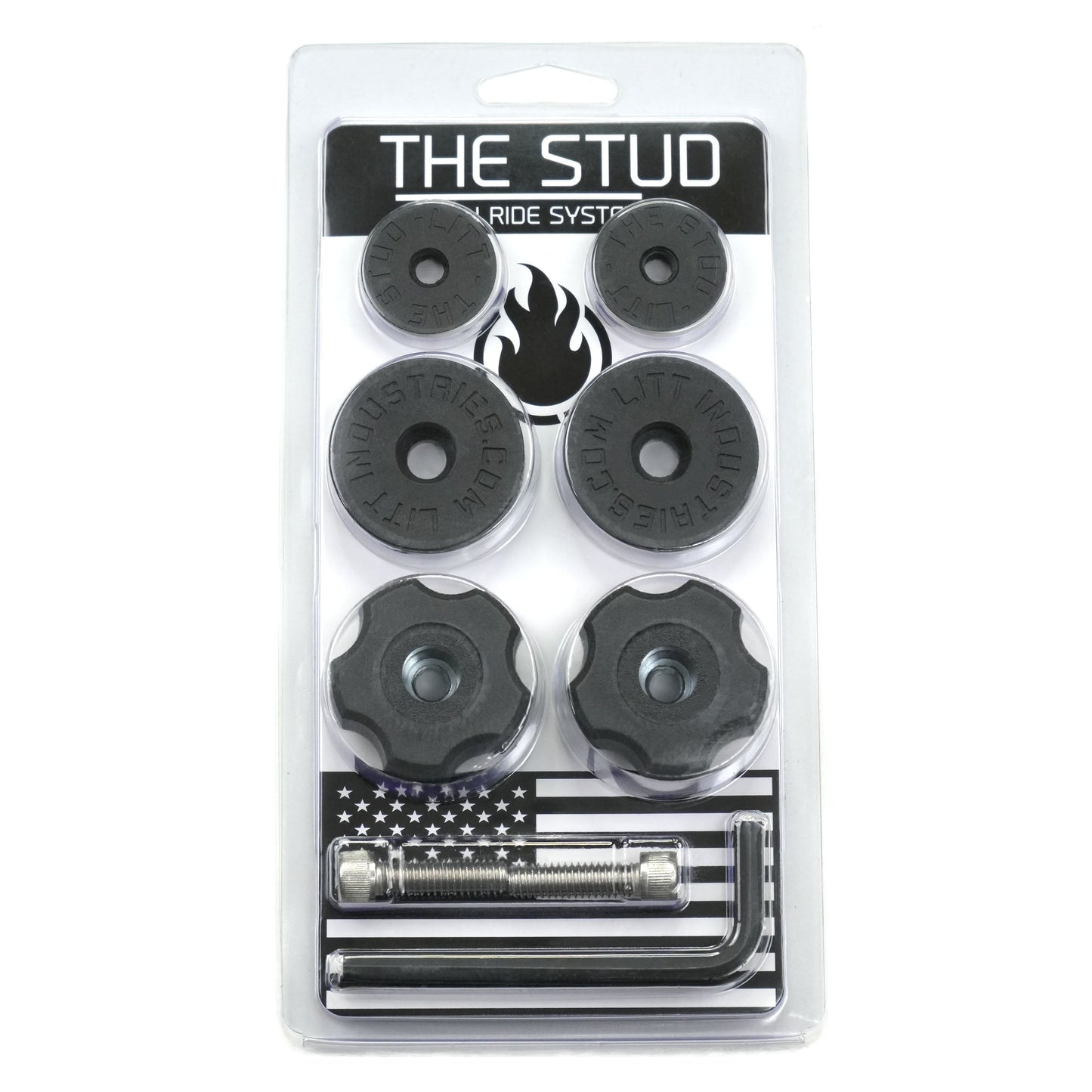 "The Stud" Solid Mount Lock N Ride Tie Down Anchor System for Polaris  RZR XP1000/XP Turbo/Turbo S