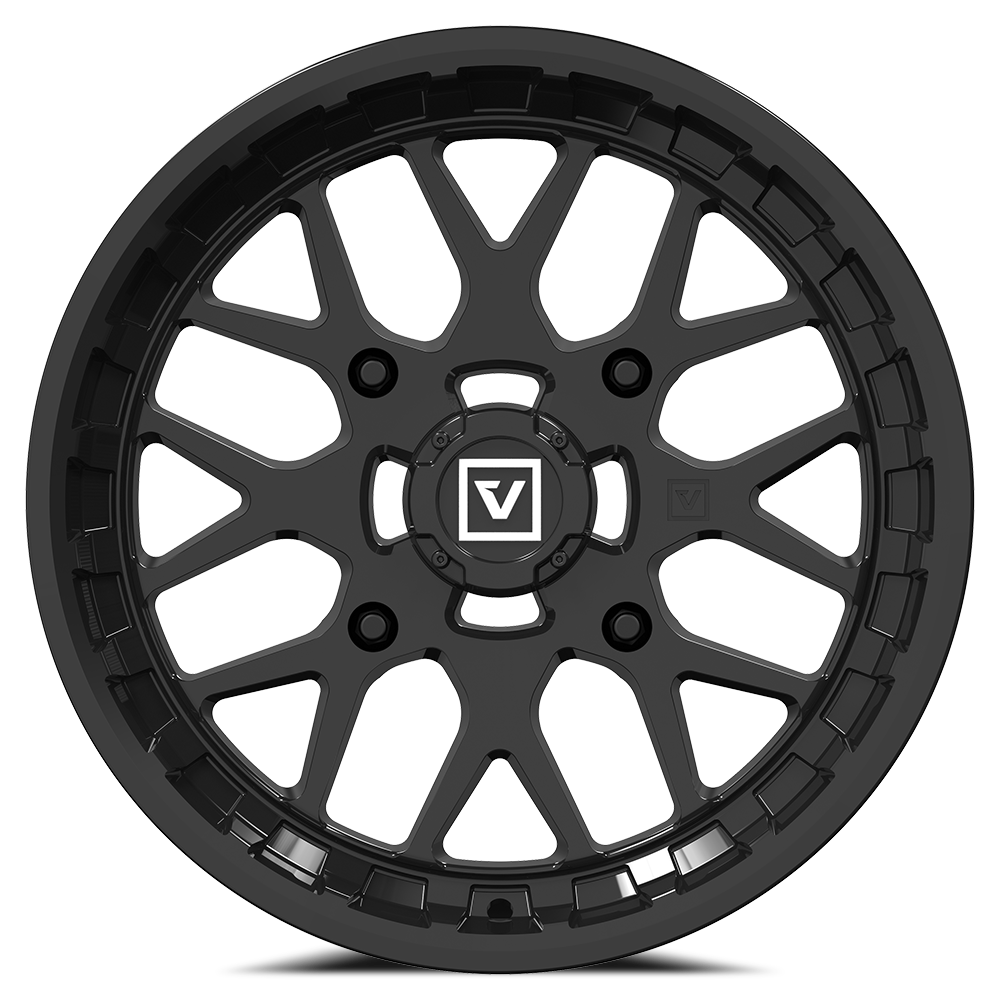 Valor V03 15X7 +25MM 4X137 GLOSS BLACK