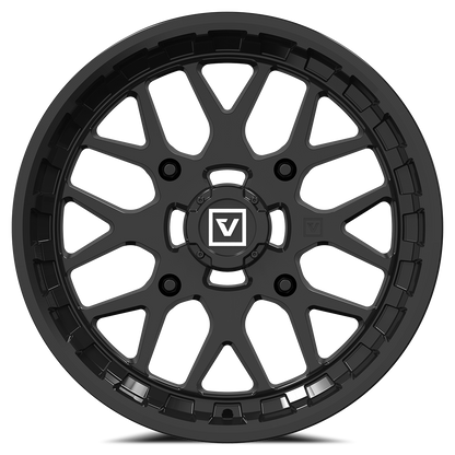 Valor V03 15X7 +25MM 4X137 GLOSS BLACK