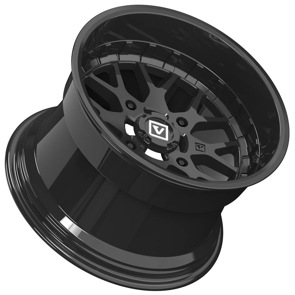 Valor V03 15X10 +00MM 4X137 GLOSS BLACK