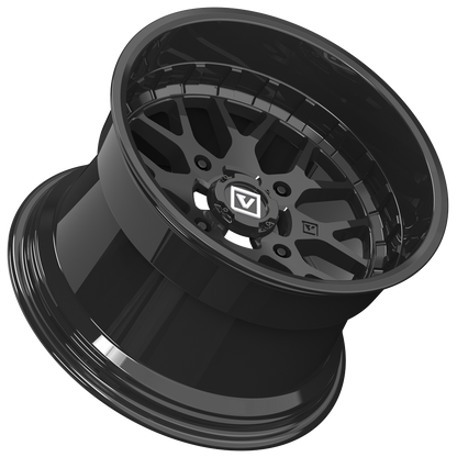 Valor V03 15X10 +00MM 4X137 GLOSS BLACK