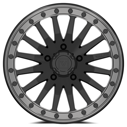 Valor V06 BEADLOCK 15X8 +40 5X114.3 GLOSS BLACK