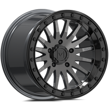 Valor V06 BEADLOCK 15X10 +25 5X114.3 BRUSHED GUNMETAL