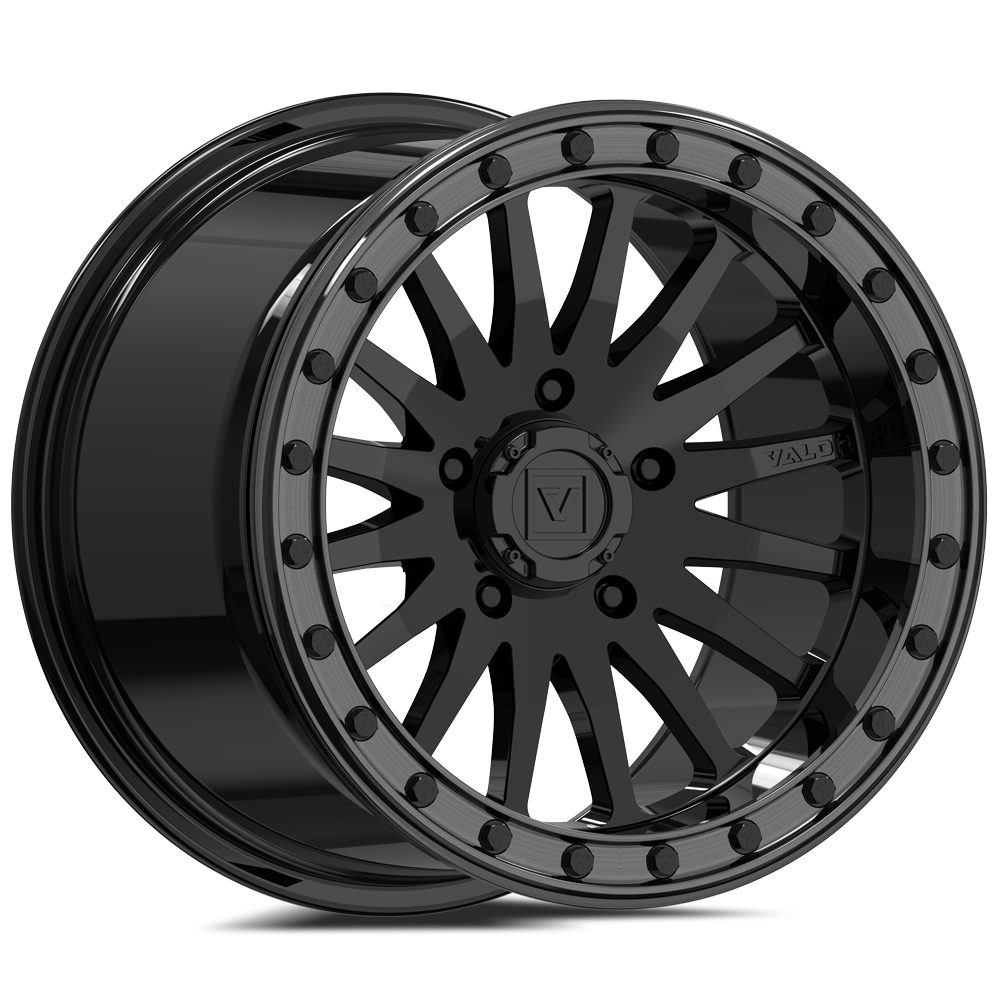 Valor V06 BEADLOCK 15X10 +25 5X114.3 GLOSS BLACK
