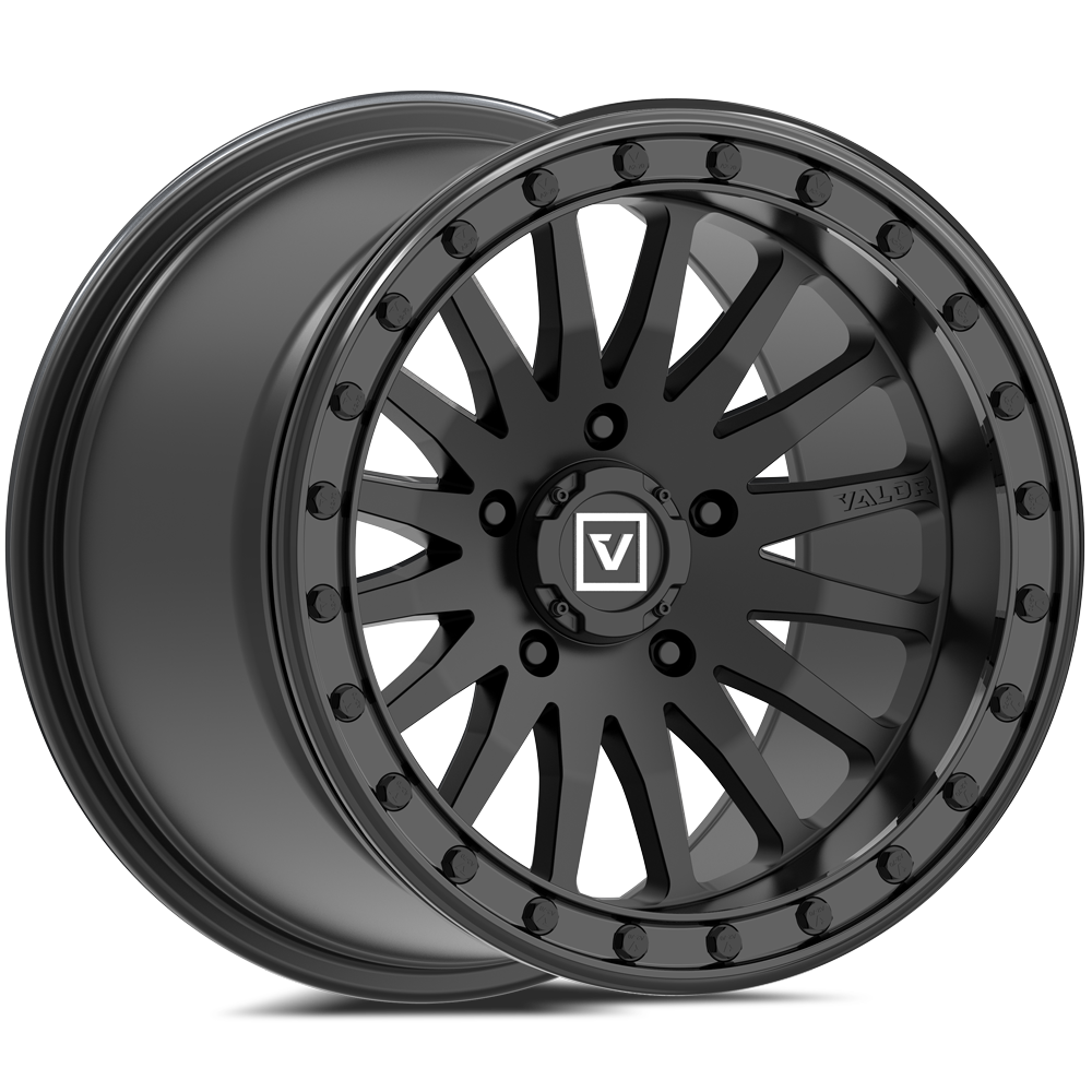 Valor V06 BEADLOCK 15X10 +25 5X114.3 SATIN BLACK