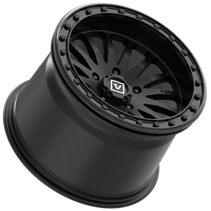 Valor V06 BEADLOCK 15X10 +25 5X114.3 SATIN BLACK
