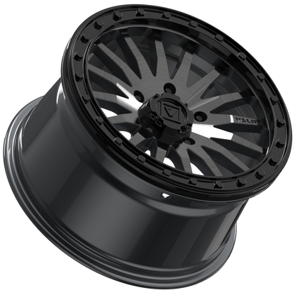 Valor V06 BEADLOCK 15X8 +40 5X114.3 BRUSHED GUNMETAL