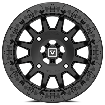Valor V09 BEADLOCK 15X10 +0 4X137 SATIN BLACK