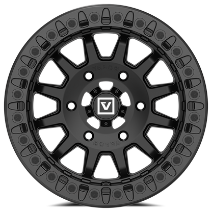 Valor V09 BEADLOCK 15X10 +0 6X139.7 SATIN BLACK
