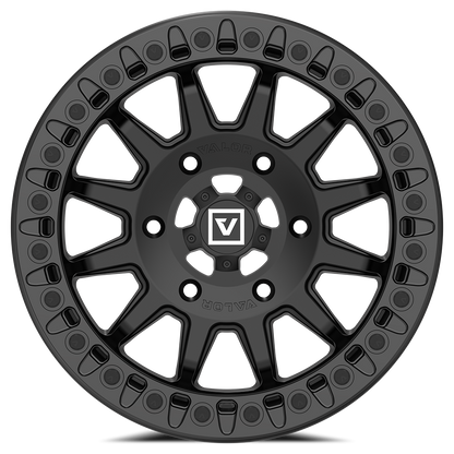 Valor V09 BEADLOCK 15X7 +40 6X139.7 SATIN BLACK