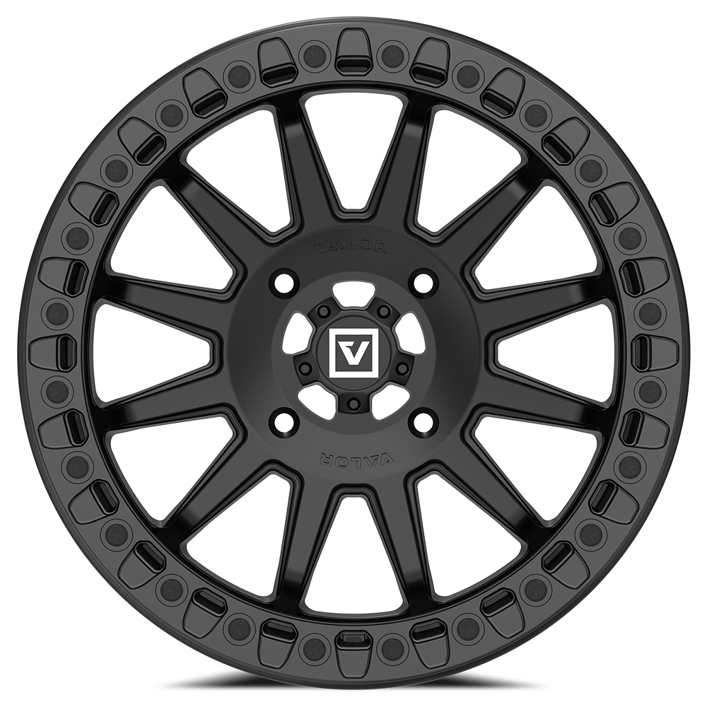 Valor V09 BEADLOCK 17X8 +40 4X137 SATIN BLACK