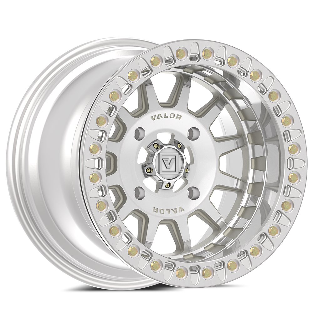 Valor V09 BEADLOCK 15X10 +0 4X156 RAW MACHINED