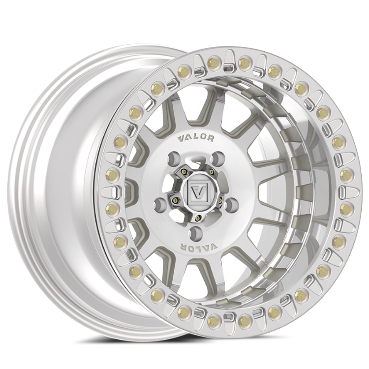 Valor V09 BEADLOCK 15X10 +0 5X114.3 RAW MACHINED