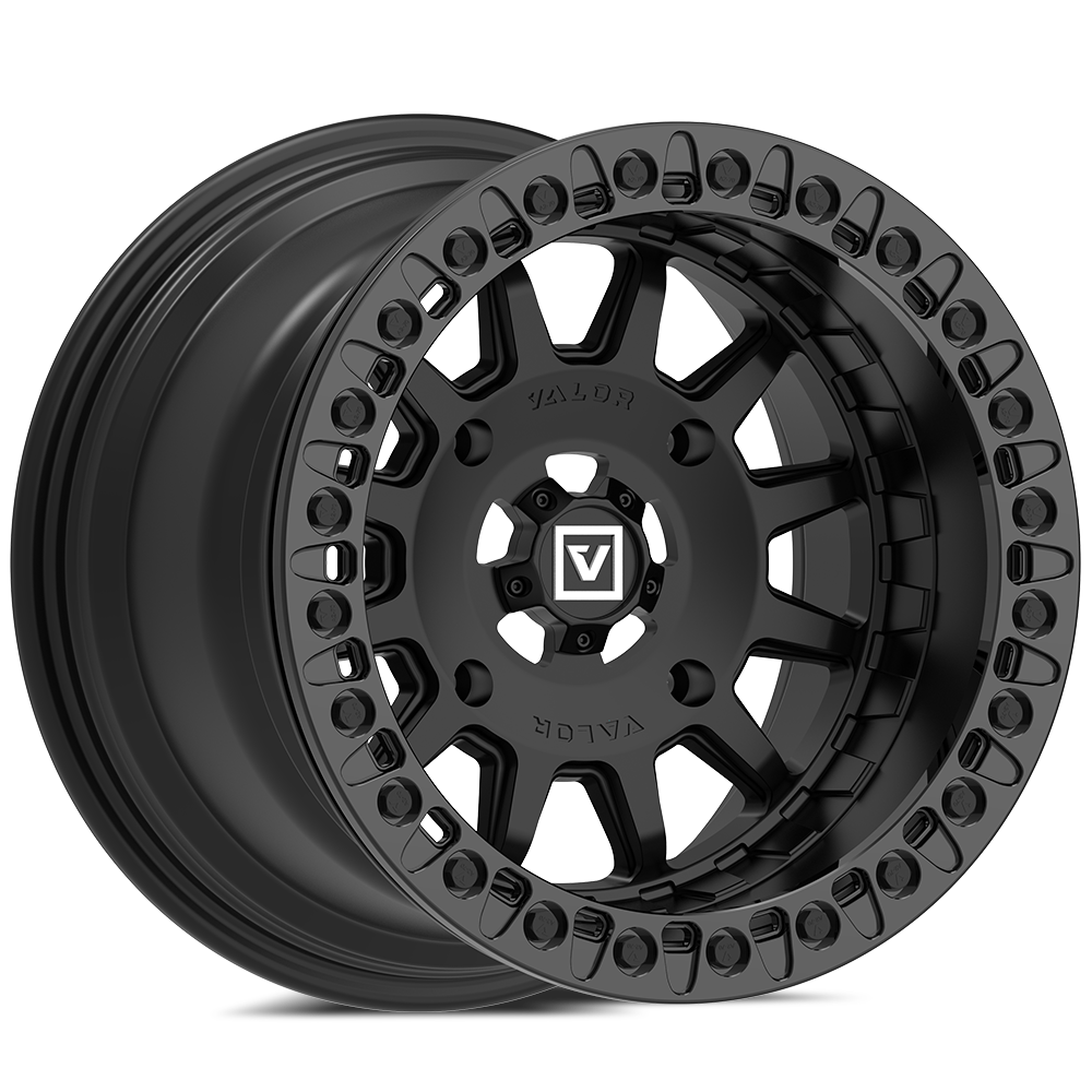 Valor V09 BEADLOCK 15X10 +0 4X156 SATIN BLACK