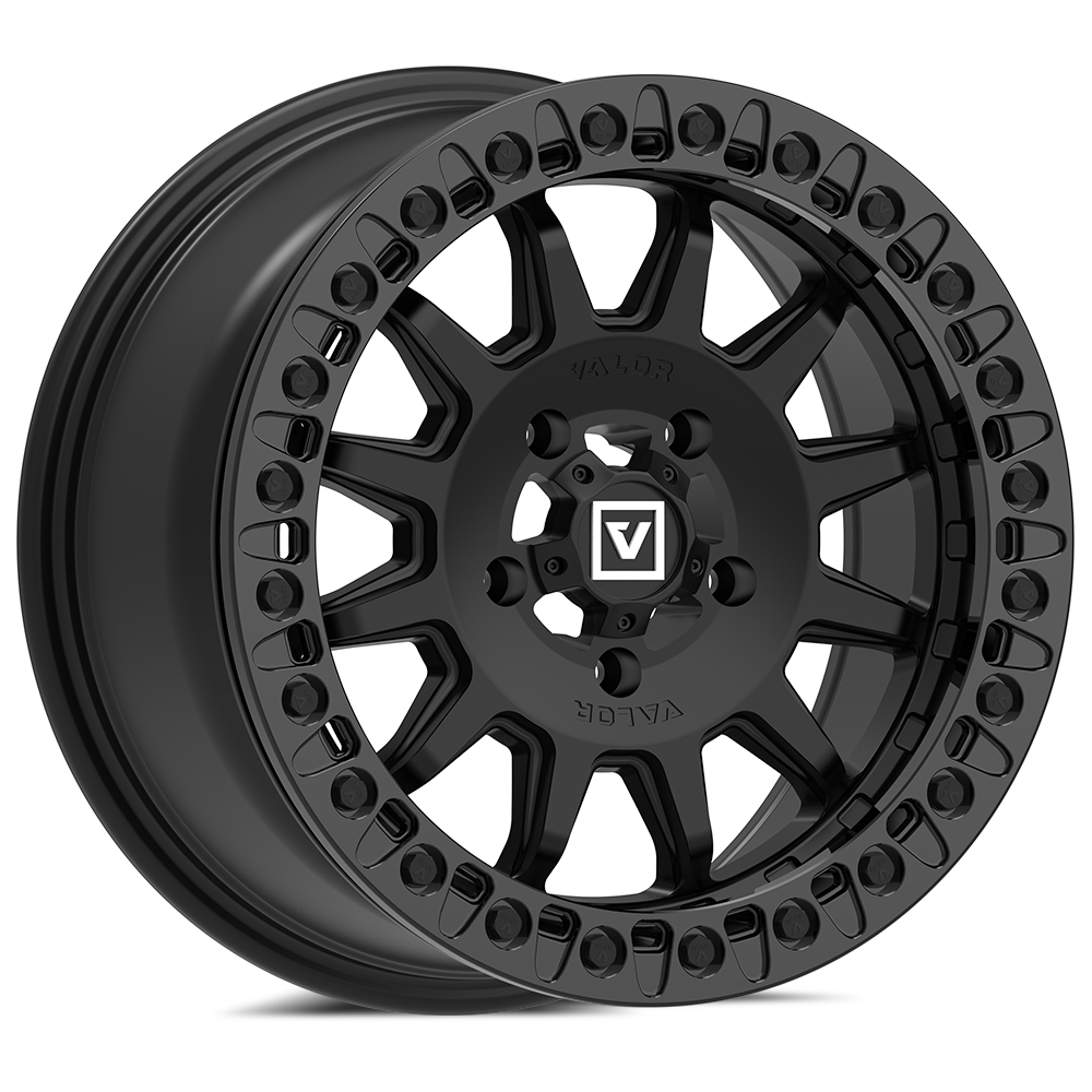 Valor V09 BEADLOCK 15X7 +40 5X114.3 SATIN BLACK