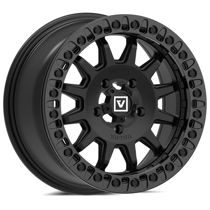 Valor V09 BEADLOCK 15X7 +40 5X114.3 SATIN BLACK