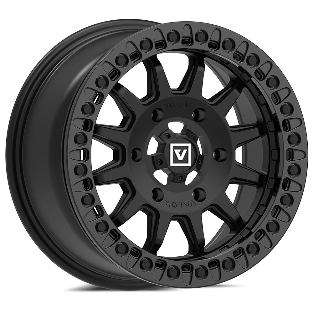 Valor V09 BEADLOCK 15X7 +40 6X139.7 SATIN BLACK