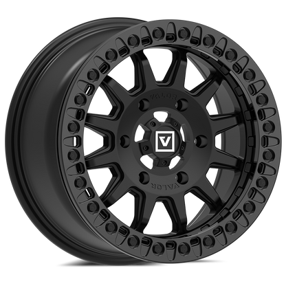 Valor V09 BEADLOCK 15X7 +40 6X139.7 SATIN BLACK