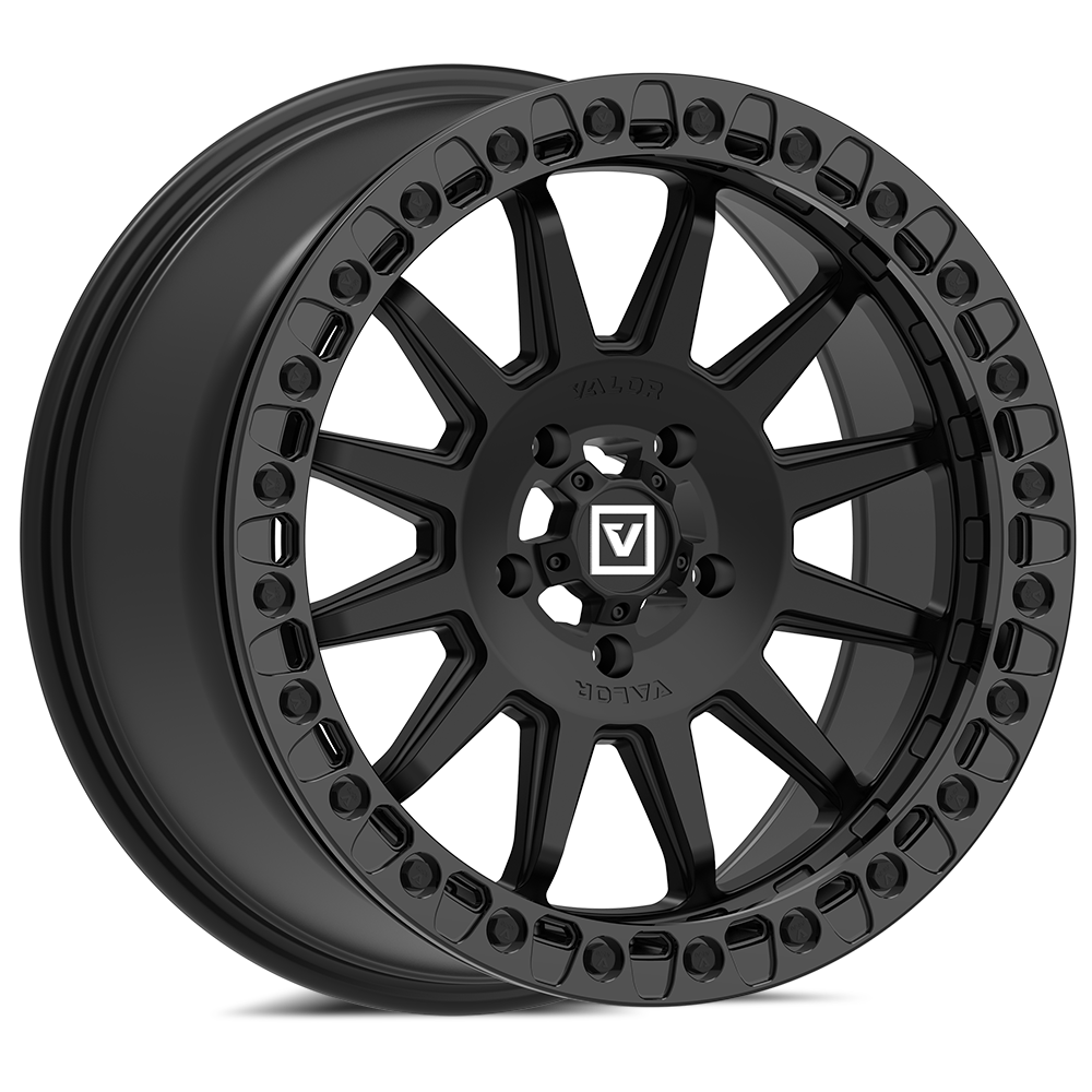 Valor V09 BEADLOCK 17X8 +40 5X114.3 SATIN BLACK