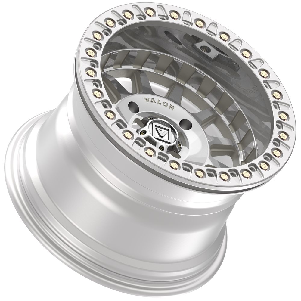 Valor V09 BEADLOCK 15X10 +0 4X156 RAW MACHINED