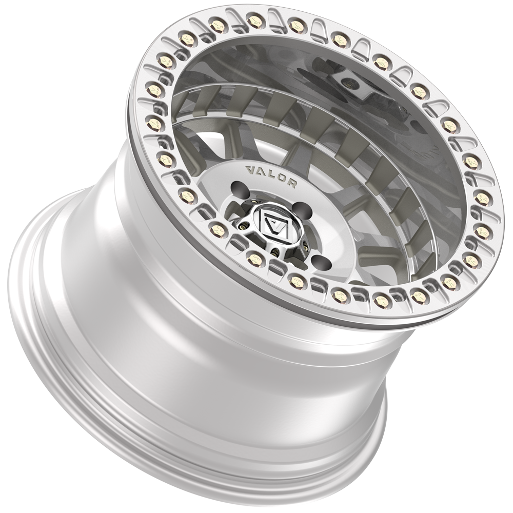 Valor V09 BEADLOCK 15X10 +0 5X114.3 RAW MACHINED