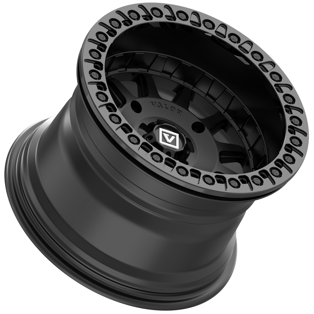Valor V09 BEADLOCK 15X10 +0 4X156 SATIN BLACK