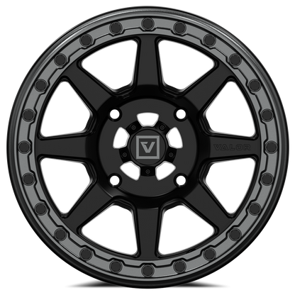 Valor V13 BEADLOCK 15X7 +10MM 4X137 SATIN BLACK