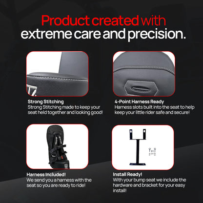 Maverick R Max Front Bump Seat (2025)