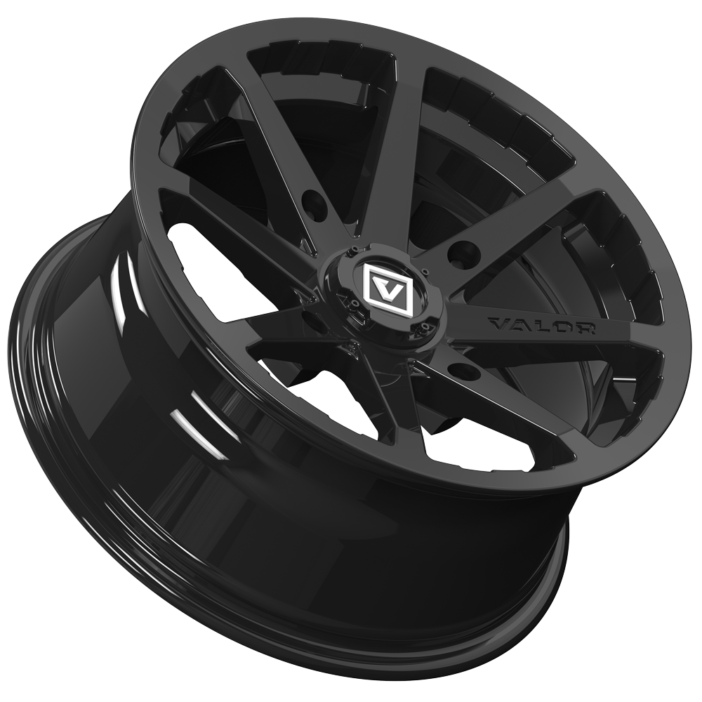 V01 UTV Wheel Gloss Black