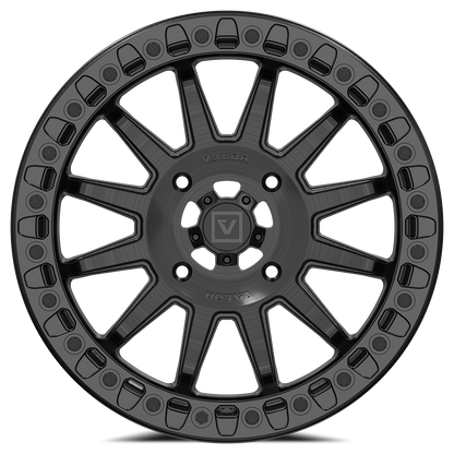 V09 Beadlock UTV Wheel Brushed Charcoal