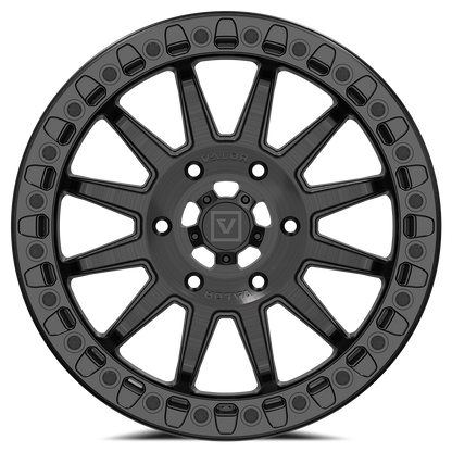 V09 Beadlock UTV Wheel Brushed Charcoal