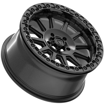V09 Beadlock UTV Wheel Brushed Charcoal