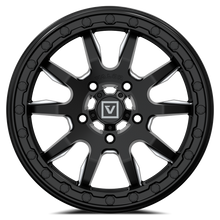 V15 Beadlock UTV Wheel Satin Black