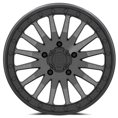 V06 Beadlock UTV Wheel Brushed Gunmetal