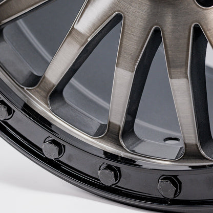 V06 Beadlock UTV Wheel Brushed Gunmetal
