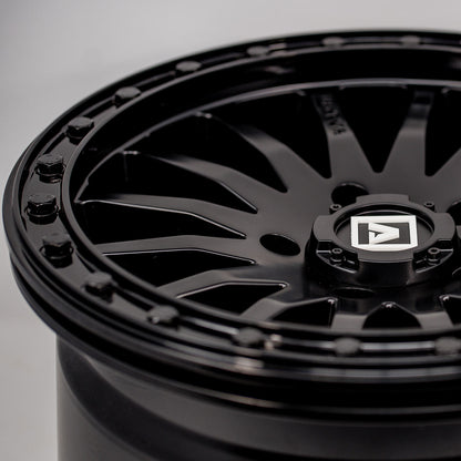 V06 Beadlock UTV Wheel Satin Black