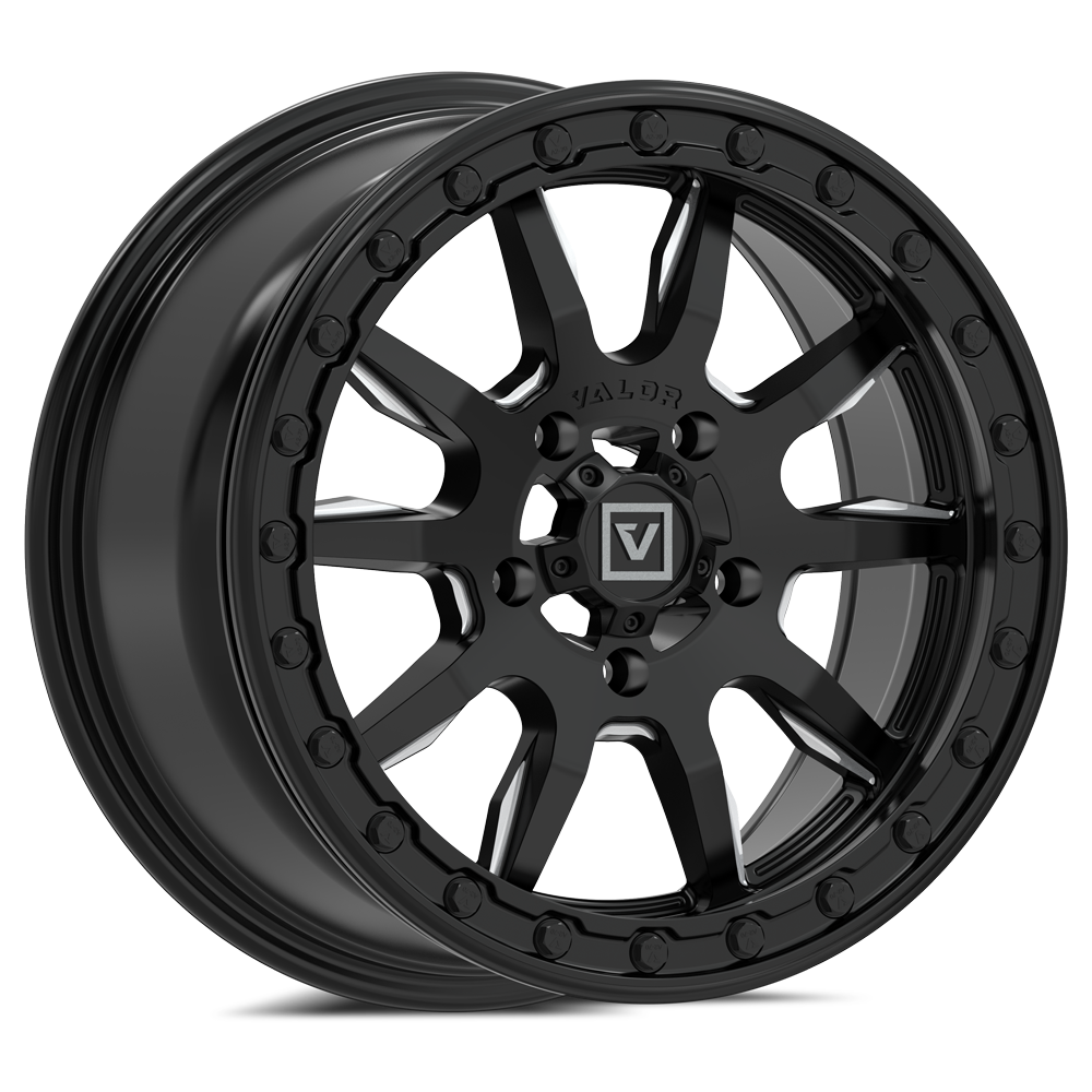 Black Valor Beadlock Wheel